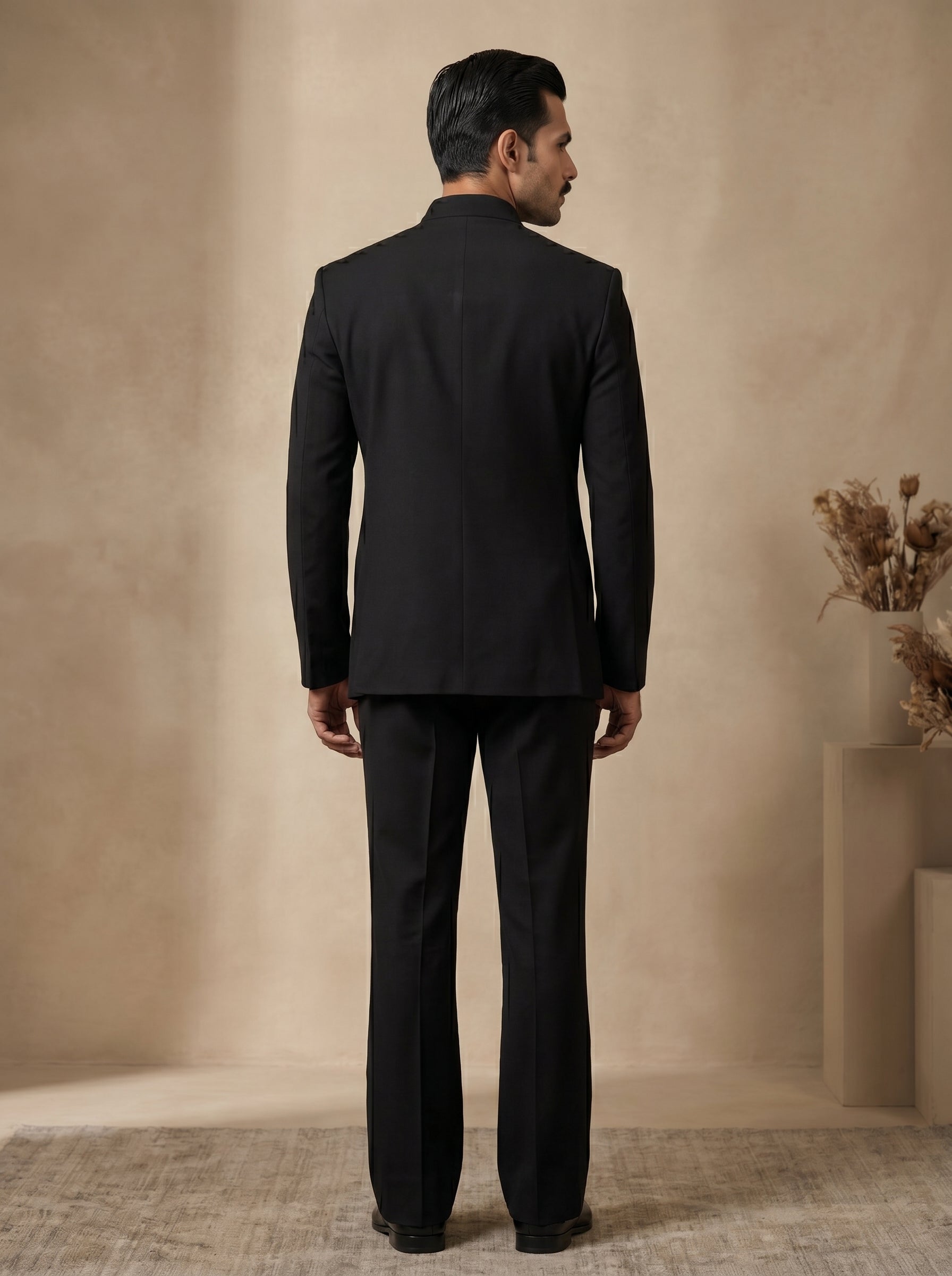 Black Hand embroided jodhpuri