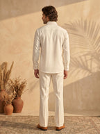 Thread work designer shirts with same pants (SH-NU03)