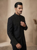 Black Hand embroided jodhpuri