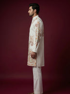 Japanese Hand Embroidered Kurta Pajama