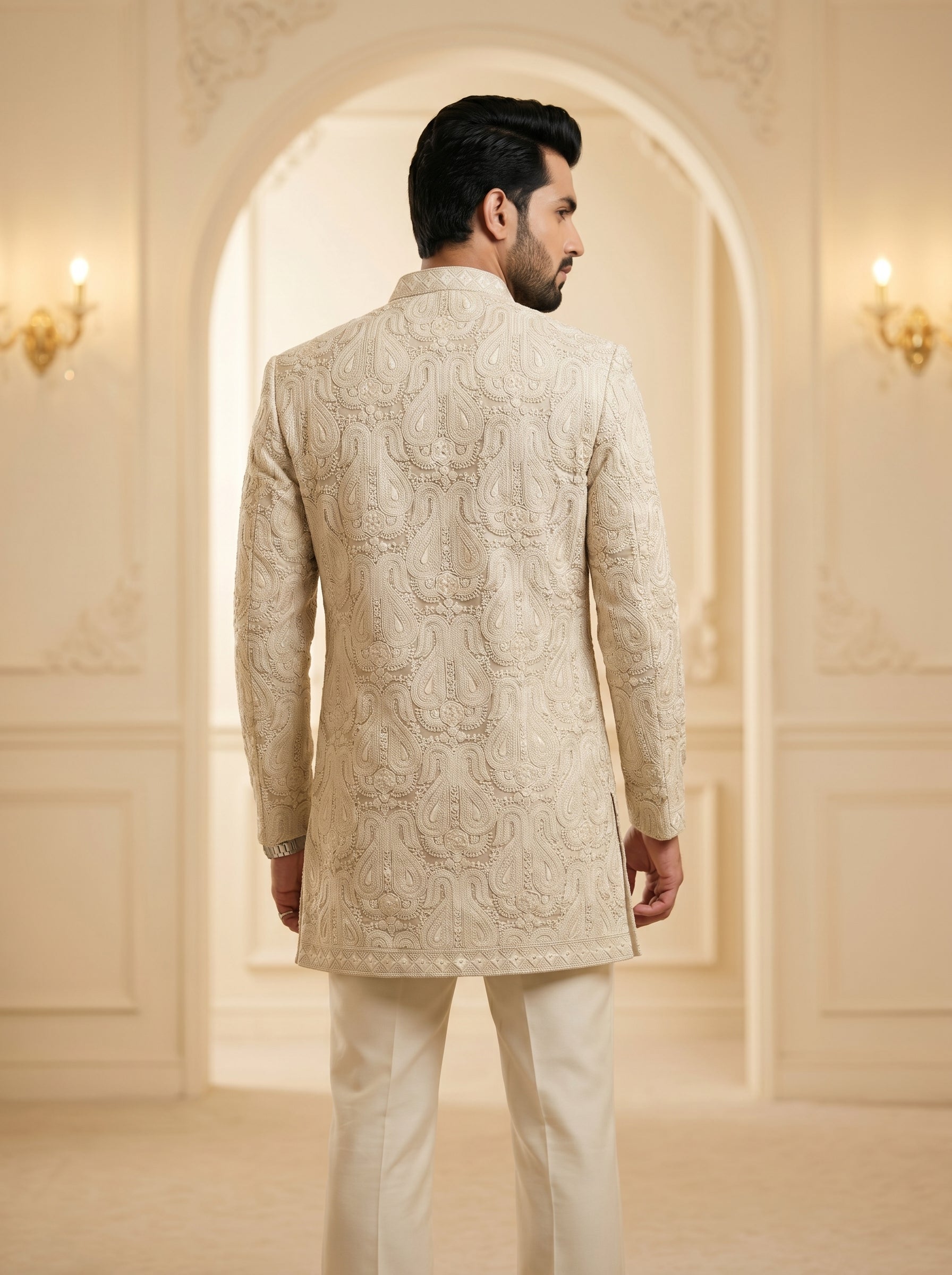 Rosegold lucknowi indo western