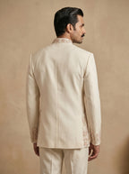 Ivory Jodhpuri with multicolor thread and hand work