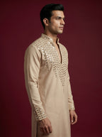Japanese Hand Embroidered Kurta Pajama