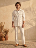 Thread work designer shirts with same pants (SH-NU03)