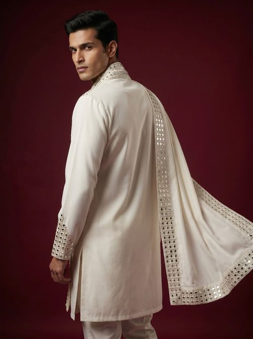 Japanese Hand Embroidered Kurta Pajama