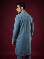 Japanese Hand Embroidered Kurta Pajama