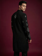 Japanese Hand Embroidered Kurta Pajama