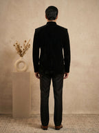 Velvet hand embroidered jodhpuri