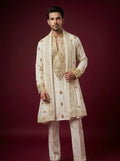 Japanese Hand Embroidered Kurta Pajama