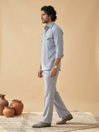 Patch work designer shirts with same pants