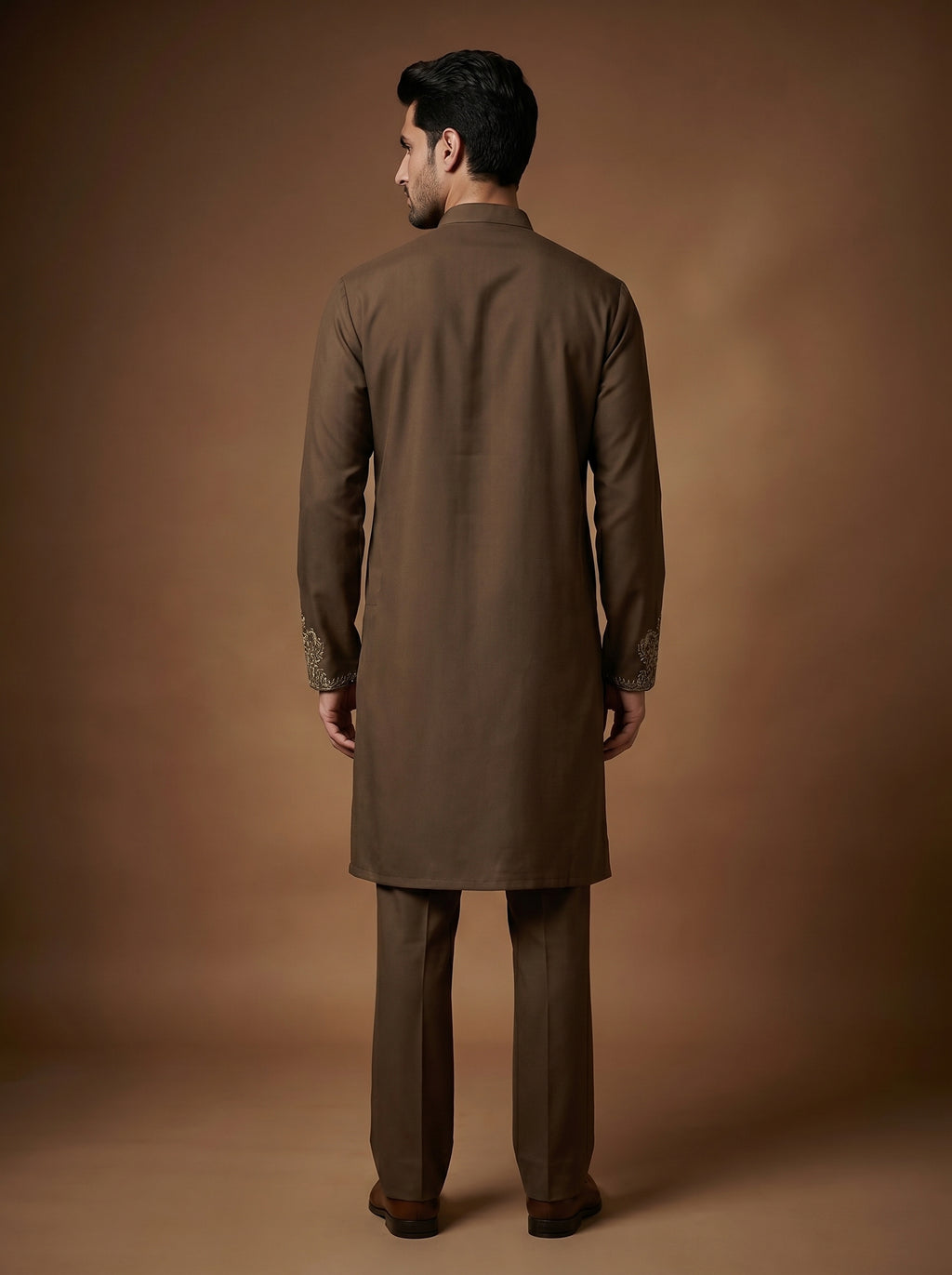Japanese Hand Embroidered Kurta Pajama