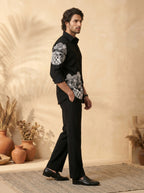 Thread work designer shirts with same pants (SH-NU05)
