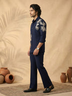Thread work designer shirts with same pants (SH-NU04)
